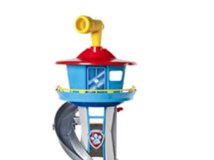 25. Paw Patrol – My Size Lookout Tower with Exclusive Vehicle, Rotating Periscope and Lights and Sounds