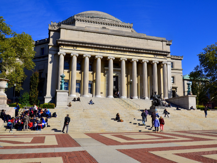 6. Columbia University: 8 graduates