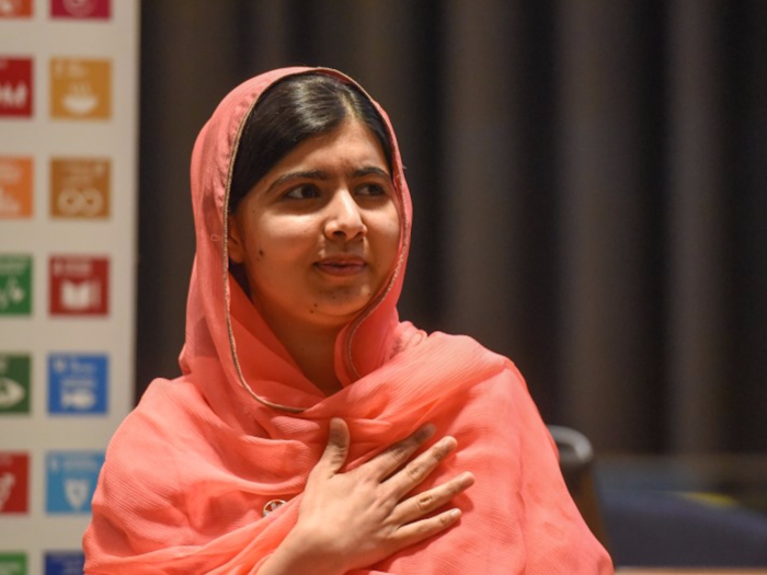 Malala Yousafzai is 20 years old. She is a Pakistani activist, an author, and the youngest recipient of the Nobel Peace Prize.