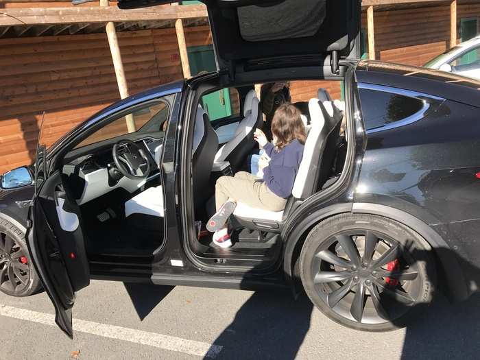 A few days later, we loaded up to return home. And THIS TIME I decided to trust the Tesla.