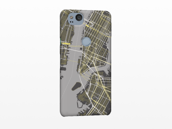 All Pixel phones can get a map live case, which lets you select a custom map area for your case, then have a map for your wallpaper. When you move locations, the map on your screen will reflect that.