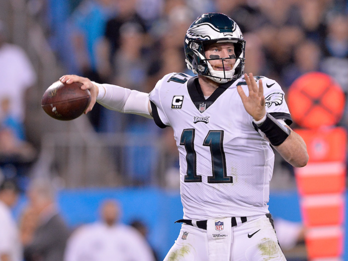 5. Carson Wentz, Philadelphia Eagles