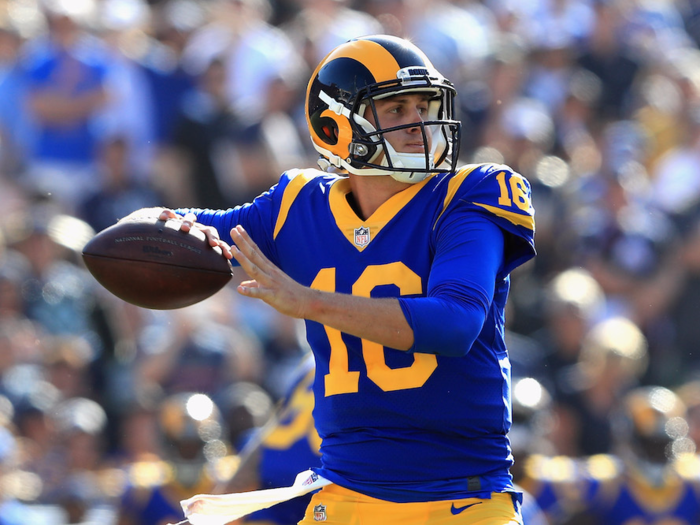 10. Jared Goff, Los Angeles Rams