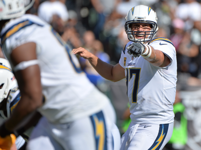 11. Philip Rivers, Los Angeles Chargers