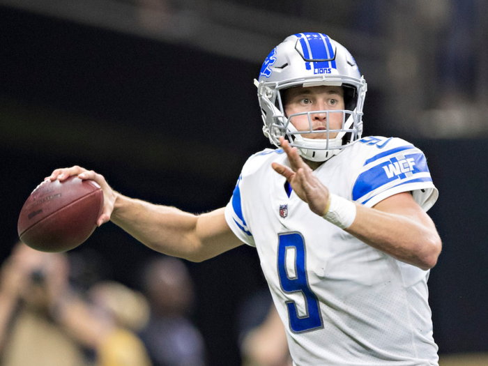 15. Matthew Stafford, Detroit Lions