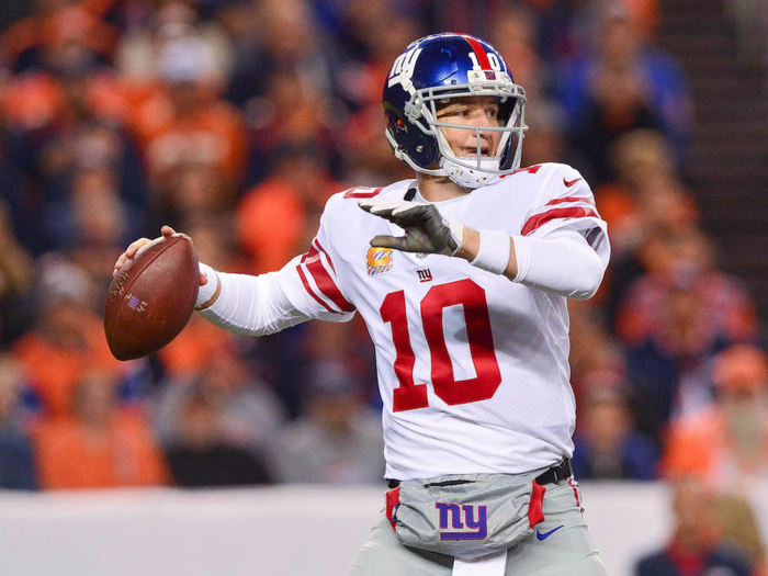 20. Eli Manning, New York Giants