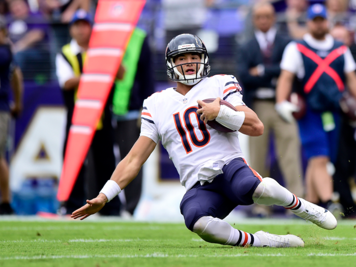 28. Mitch Trubisky, Chicago Bears