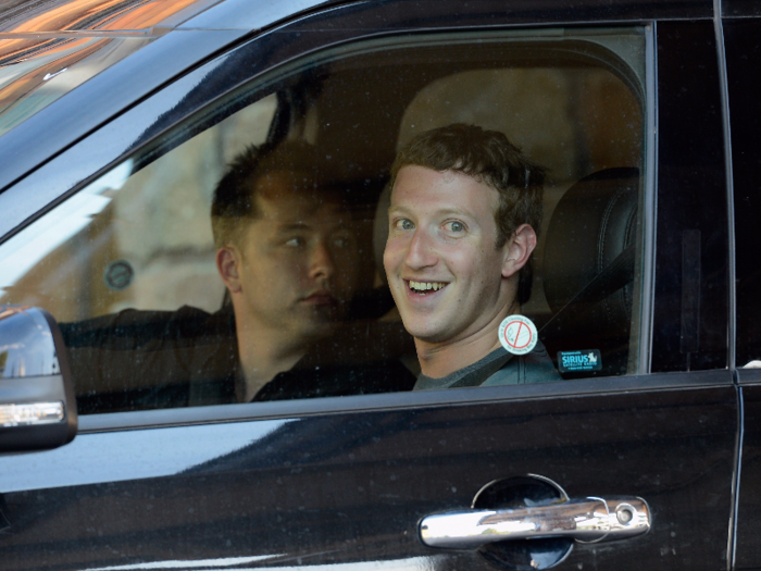 Zuckerberg is known for driving relatively cheap cars. He