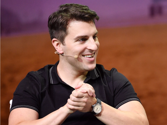 5 (TIE). Brian Chesky: $3.8 billion