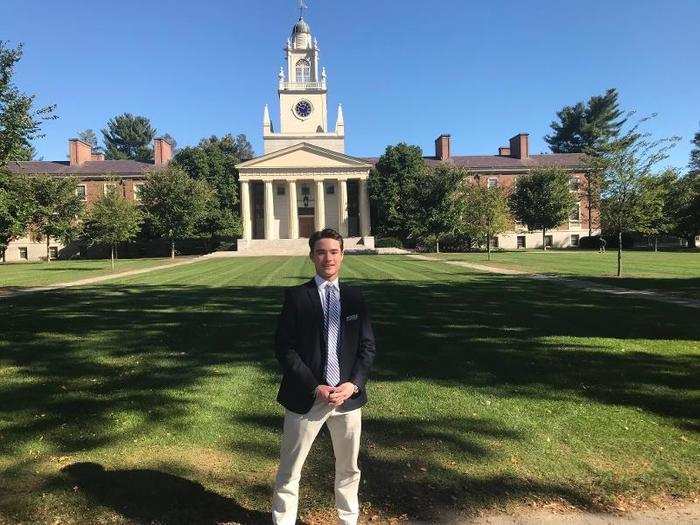 Senior David Tsai has attended Andover for four years and is a second-generation Andover student who has his sights set on attending Yale for college.