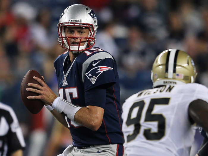 Ryan Mallett was taken by the Patriots in the third round of the 2011 draft. He served as Brady