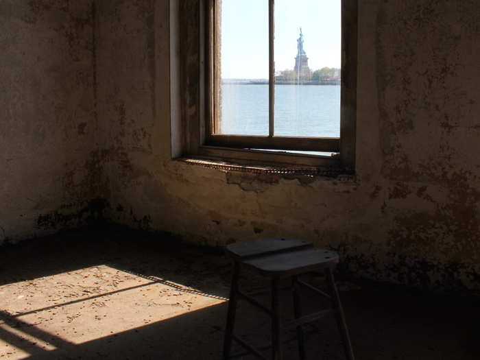 The rooms with the better views were often reserved for the immigrants who would return to their countries or die on Ellis Island.