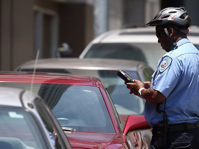 3. Parking enforcement workers