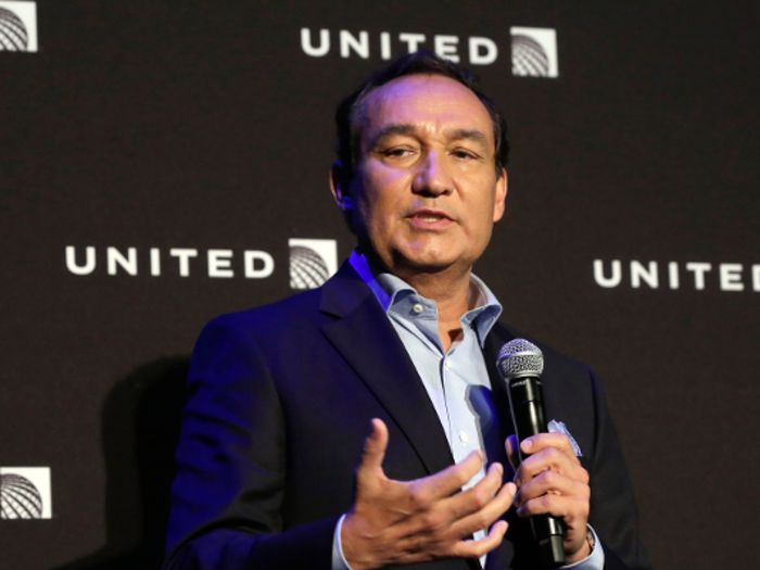 United Airlines CEO Oscar Munoz