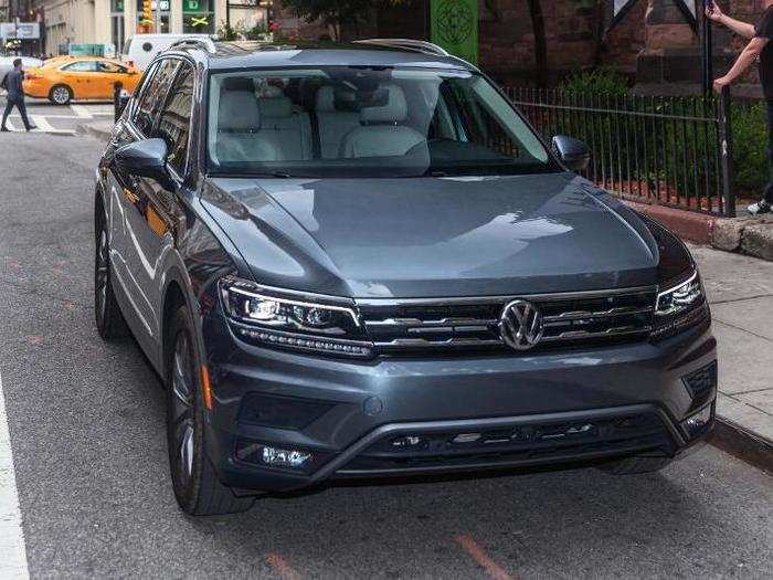 The Tiguan is built on VW