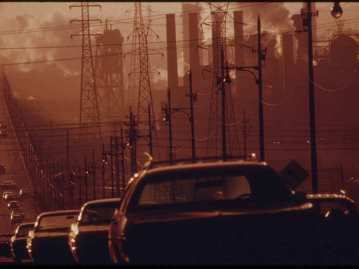 Pollution in industrial cities like Cleveland, Ohio, and Chicago, Illinois, was particularly bad in the 