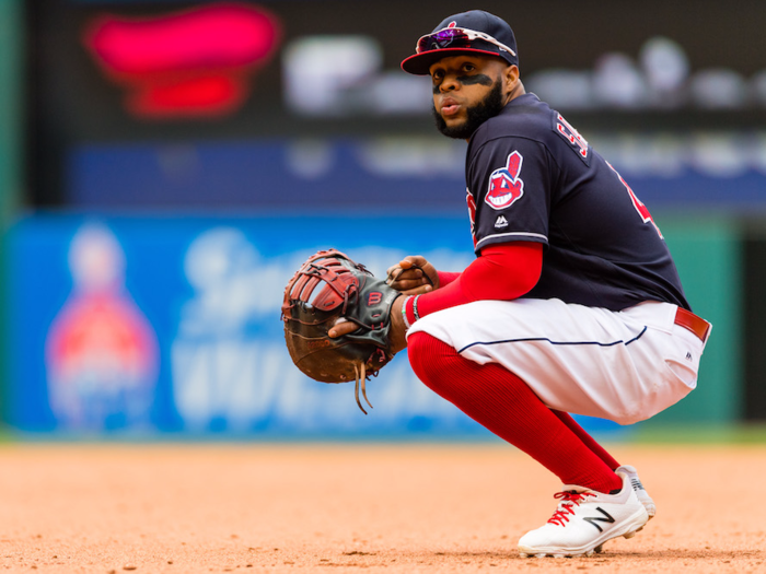 24. Carlos Santana, 1B