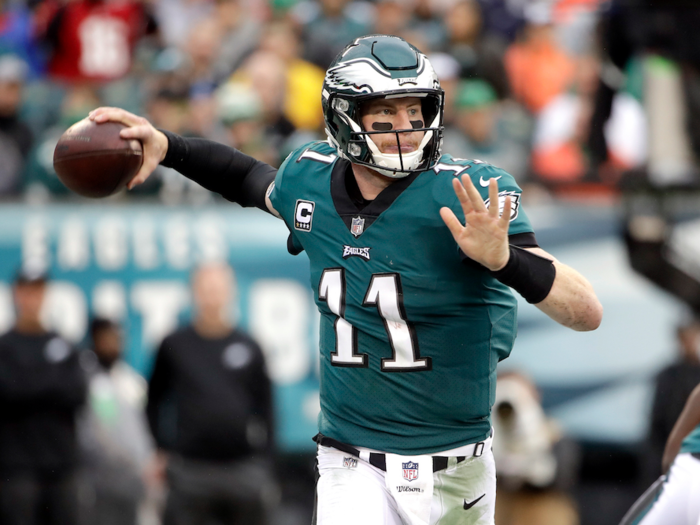 QB: Carson Wentz, $6,100