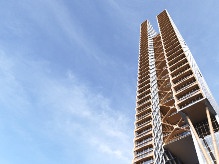 The River Beech Tower designers say that it could represent the future of sustainable architecture.