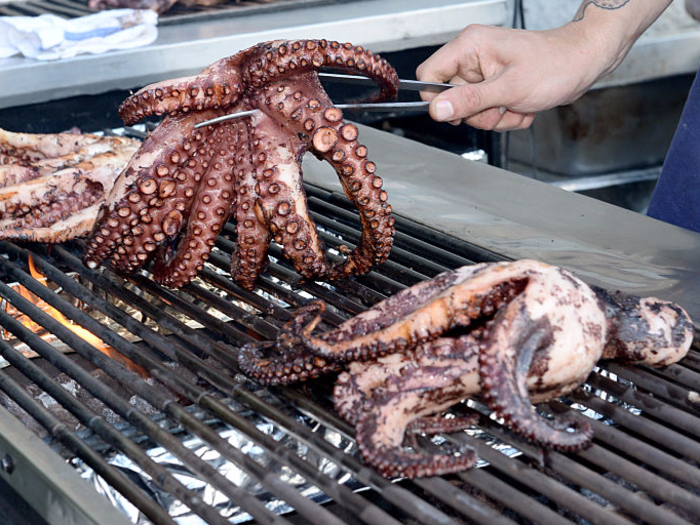 He compared one acquisition to an exotic octopus dish