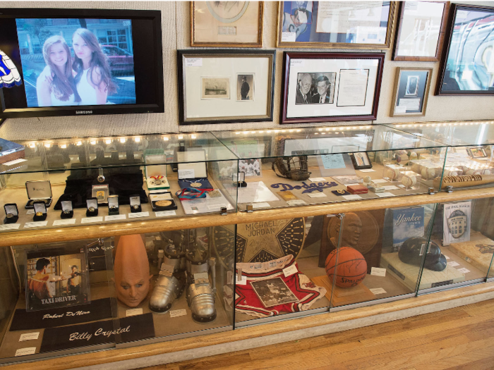 Sports memorabilia stores