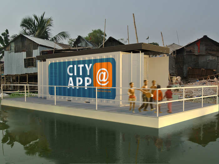 Olthius hopes the City App project will provide valuable resources to neighborhoods in developing nations, especially ones threatened by climate change.