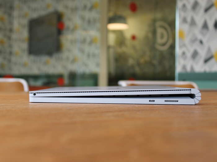 The Surface Book 2 comes with plenty of ports.