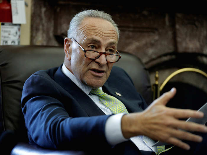 Senate Minority Leader Chuck Schumer