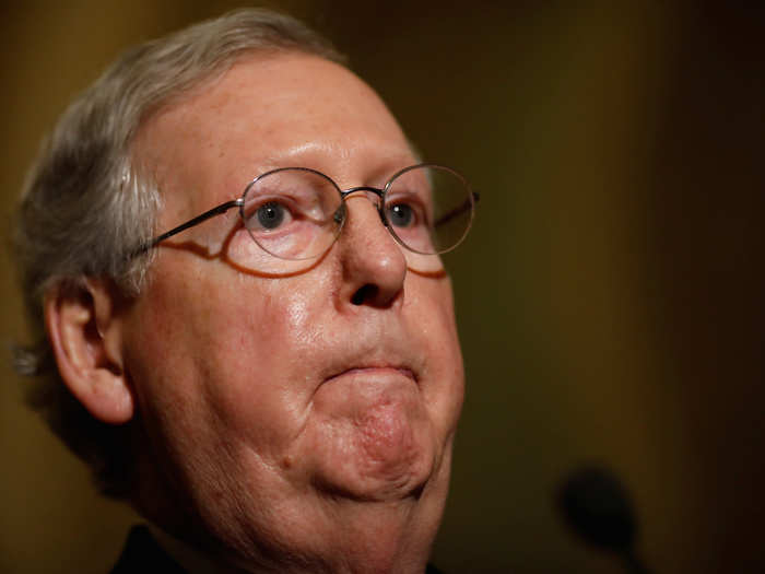 Senate Majority Leader Mitch McConnell