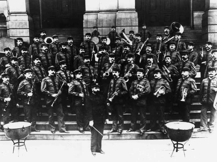 Created in 1798, the Marine Corps band was called "The President