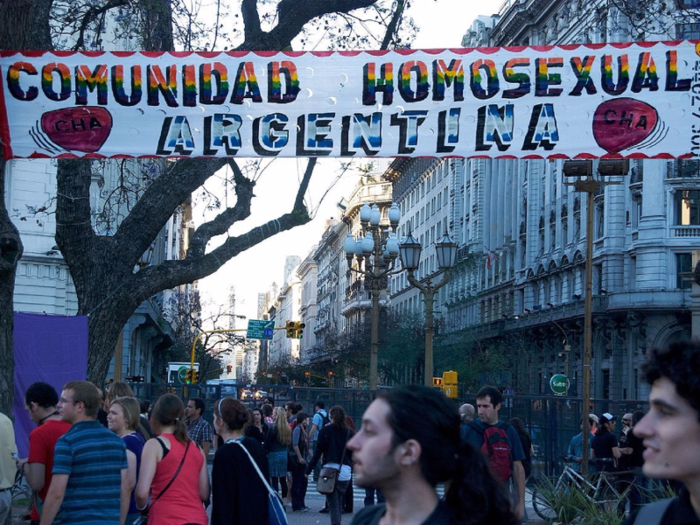 10. In 2010, Argentina became the first Latin American country to allow same-sex marriage.