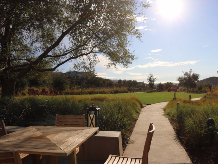 Because the land was used for cattle ranching for over a century, the developers coined the term "agrihood," short for agricultural neighborhood, and placed community farms at the center of each village to preserve the area