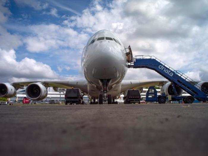 At 239 feet long, 79 feet tall, and 262 feet from wing tip to wing tip — it