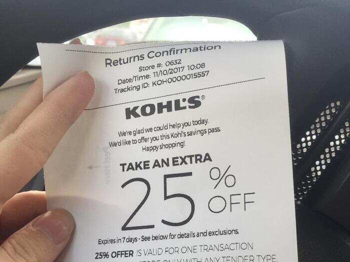 You can now return Amazon orders for free at certain Kohl's stores