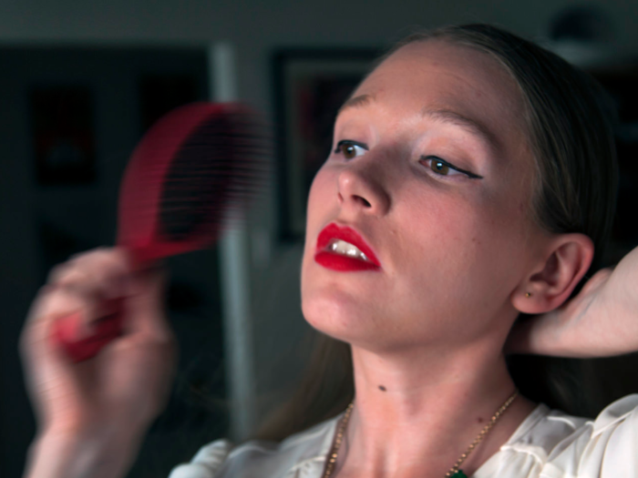 Grooming yourself at your desk