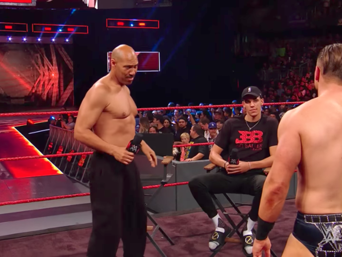 LaVar continued his antics over the summer. In June, he appeared alongside Lonzo and LaMelo on an episode of "WWE Monday Night Raw."