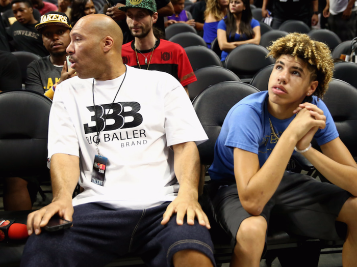 All the while, LaVar was touting his latest business venture: Big Baller Brand.