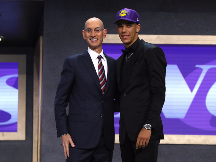 On draft night, the Lakers took Lonzo with their top pick, fulfilling LaVar