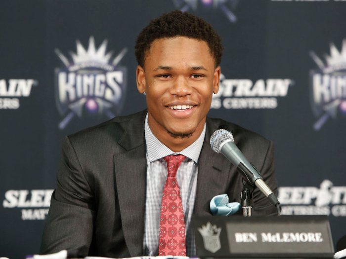 The Sacramento Kings took Ben McLemore with the seventh pick.