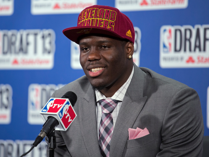 The Cleveland Cavaliers took Anthony Bennett with the No. 1 pick.