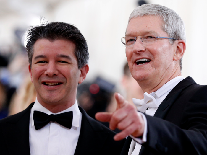 April 2017: A report claims Apple CEO Tim Cook had threatened to yank Uber