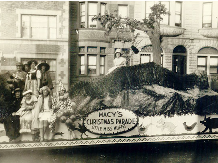 In the first parade, some of the floats matched Macy