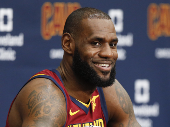 Cleveland Cavaliers forward LeBron James says you have to practice what you preach.