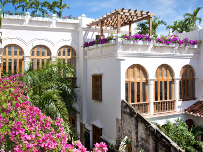 Hotel Casa San Agustin resides in a quaint port city on Colombia
