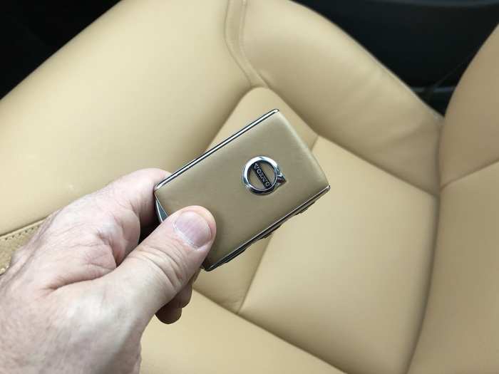 Best key fob in the business! Seriously, the leather-wrapped fob looks and feels wonderful. So let