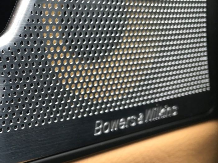 The Bowers & Wilkins audio system is sublime: in the V90, it