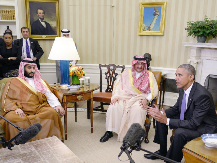 Crown Prince Mohammed "struck us as extremely knowledgeable, very smart," former President Barack Obama told the Saudi-owned Al Arabiya network. "I think wise beyond his years."