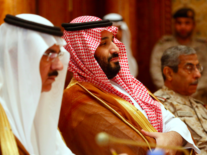 With these two men out of the picture, Crown Prince Mohammed effectively controls the three pillars of Saudi Arabia