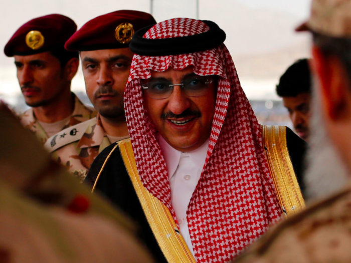 Prince Mohammed bin Nayef was crown prince and interior minister until June 2017, when Prince Mohammed took over.