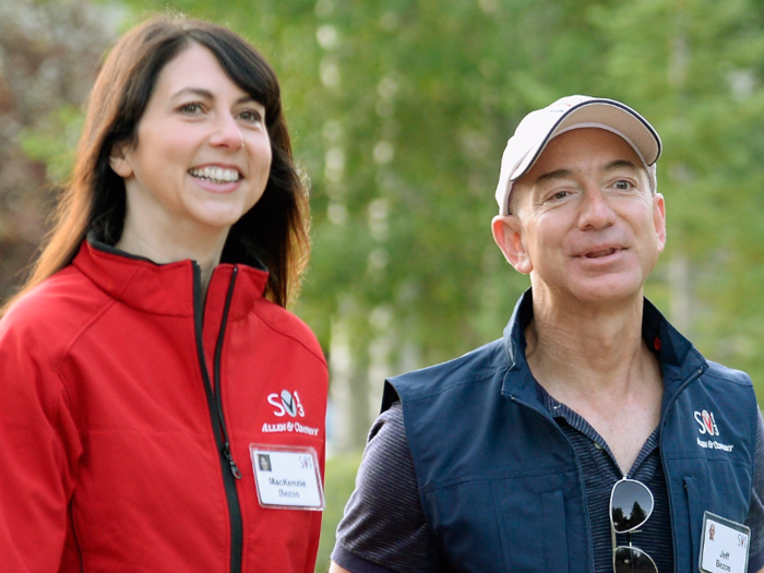 Amazon founder Jeff Bezos and his novelist wife Mackenzie have three sons and one daughter, who is reportedly adopted from China. They range in age from 12 to 17. Despite a net worth just shy of $96 billion, the Bezos "are such a normal, close-knit family, it